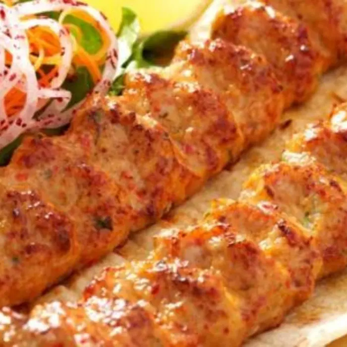 كباب دجاج مع الارز